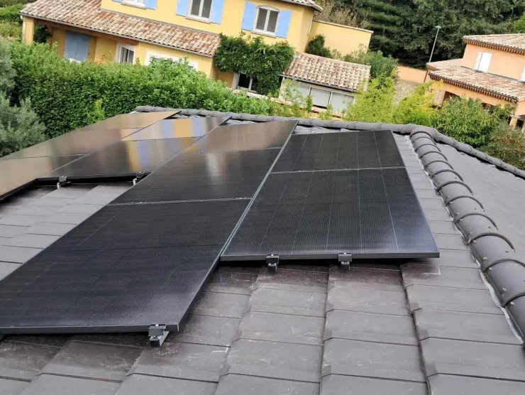 Installation photovoltaique 9 kWc sur toiture