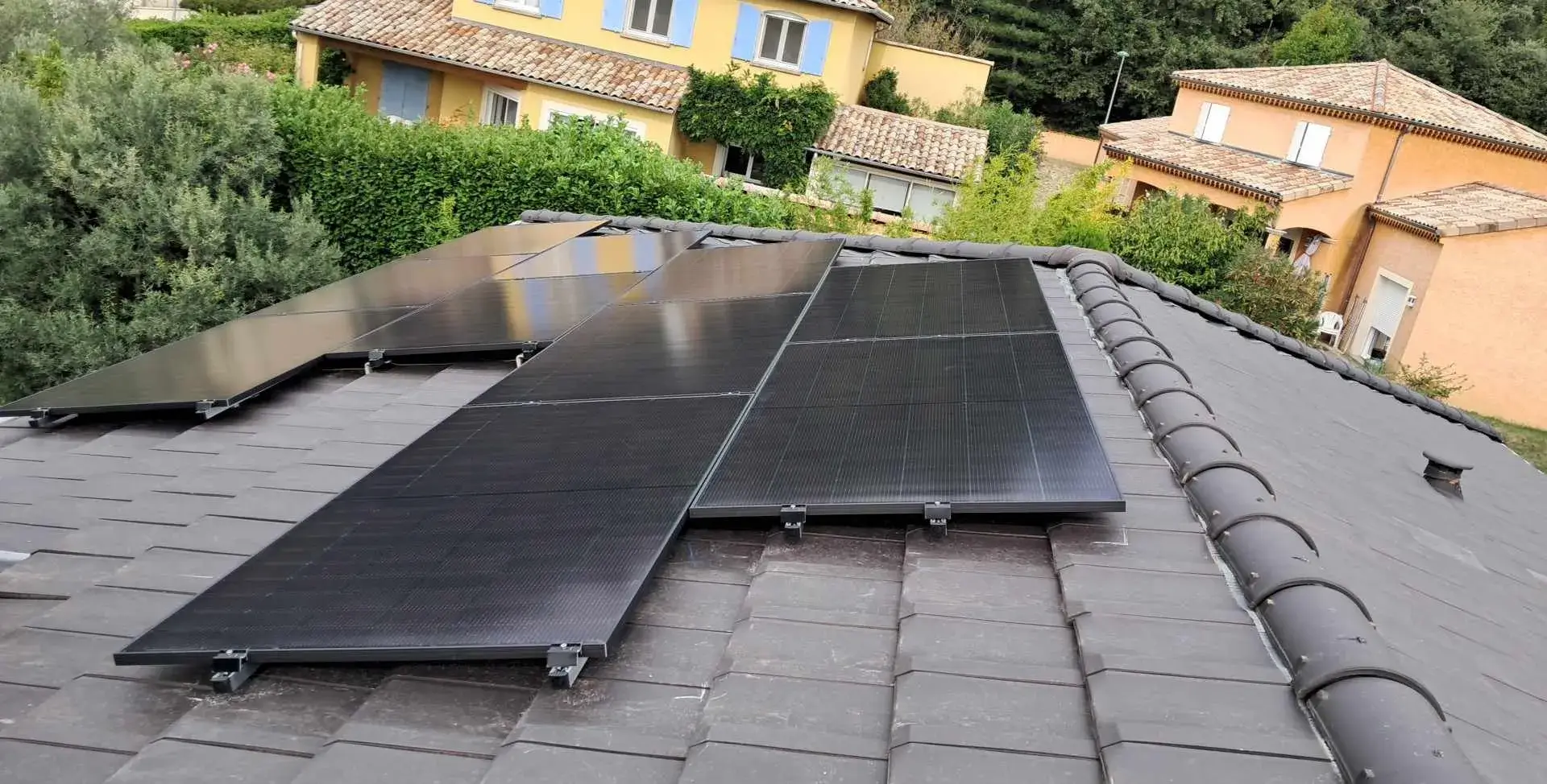 Installation photovoltaique 9 kWc sur toiture