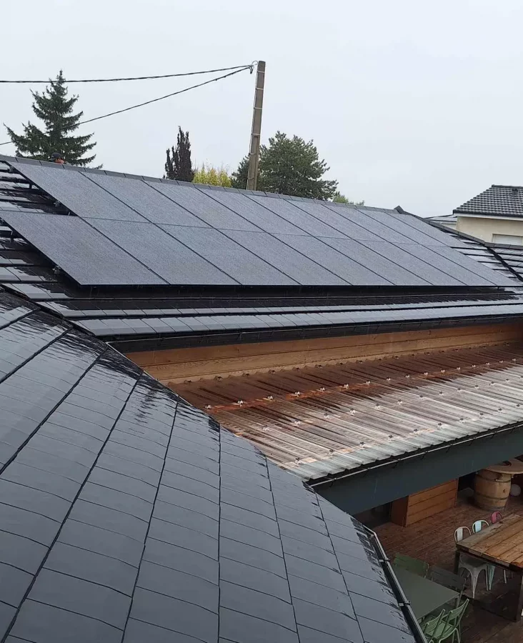 Installation photovoltaïqué réalisée par un artisan qualifié RGE dans la Drôme