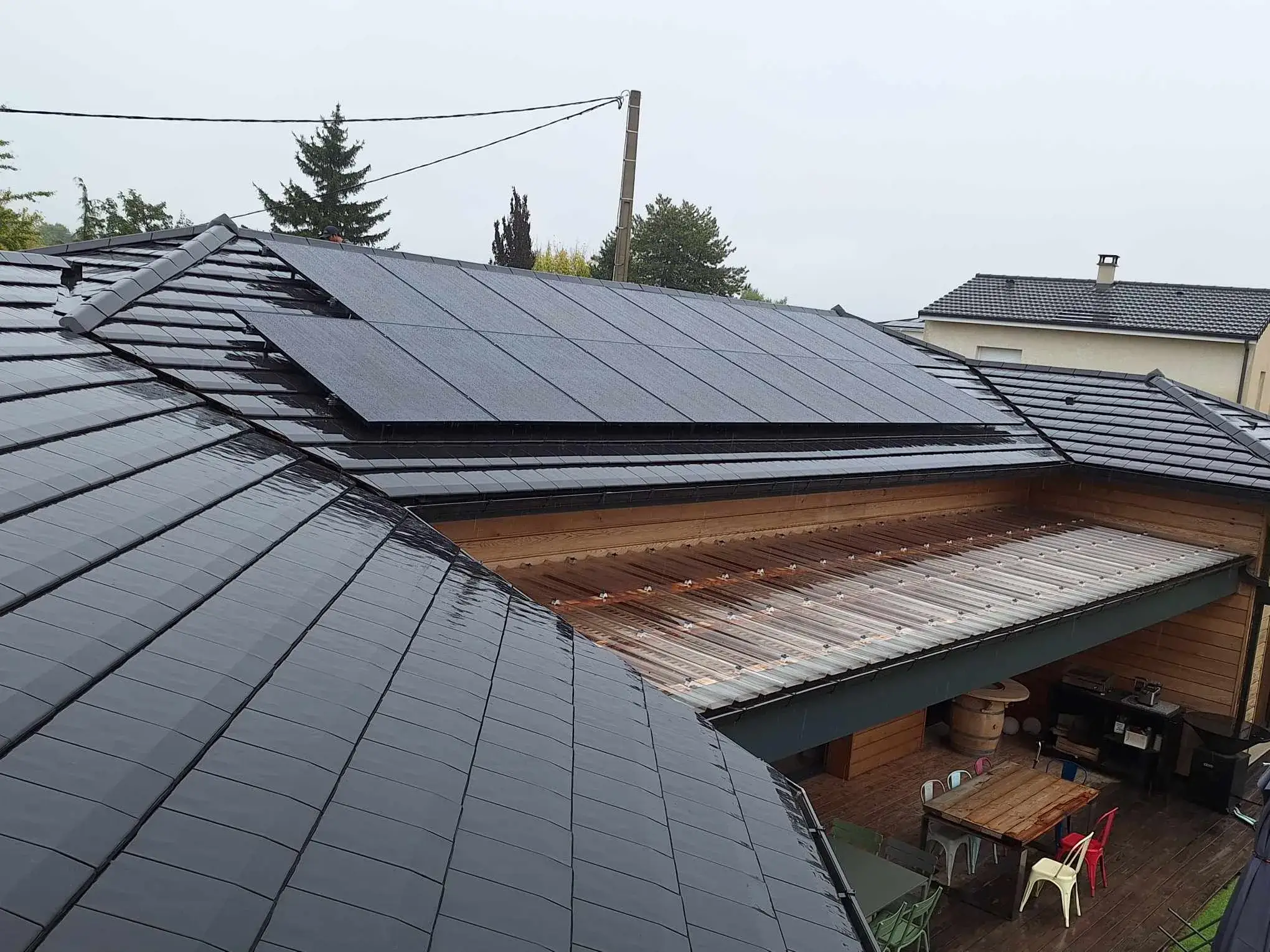 Installation photovoltaïqué réalisée par un artisan qualifié RGE dans la Drôme