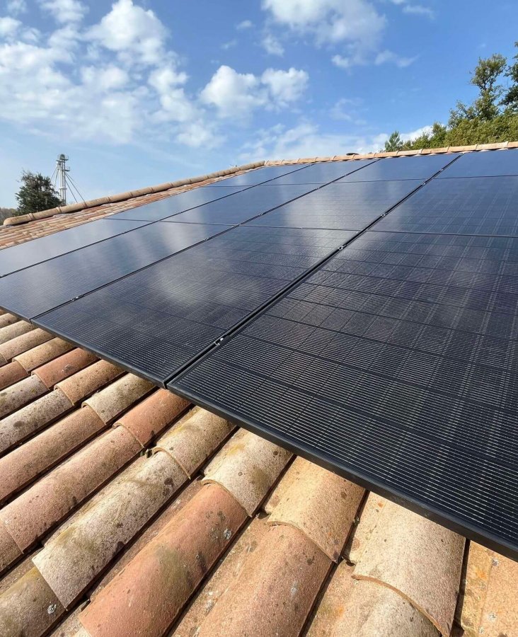 Panneaux Photovoltaïque posés par Sol'Air Energie