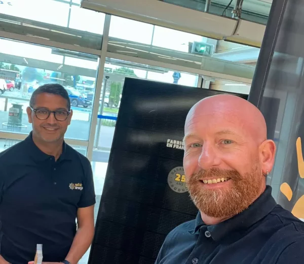 L'Equipe de conseillers de Sol'Air Energie au Leclerc de St Marcellin