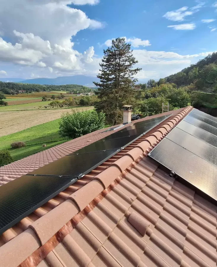 Installation photovoltaïque à Triors