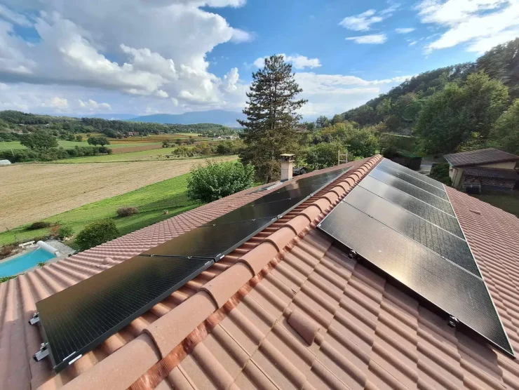 Installation photovoltaïque à Triors