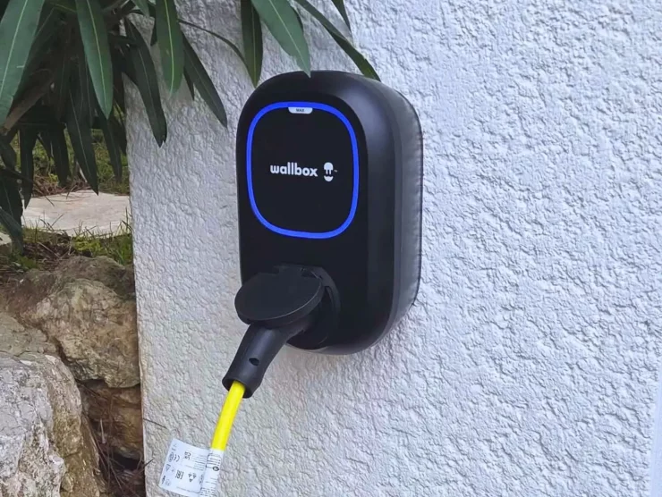 borne de charge wallbox installée