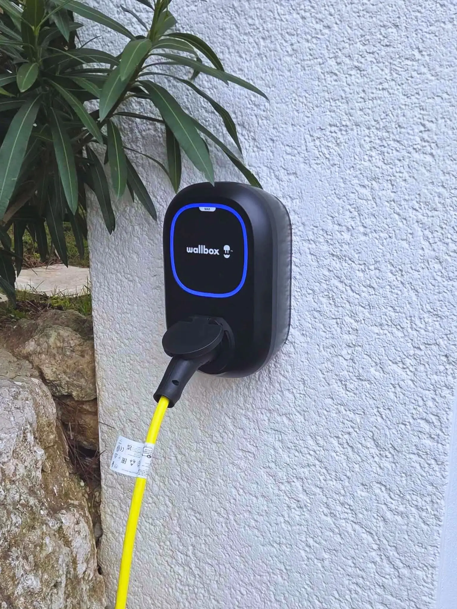 borne de charge wallbox installée