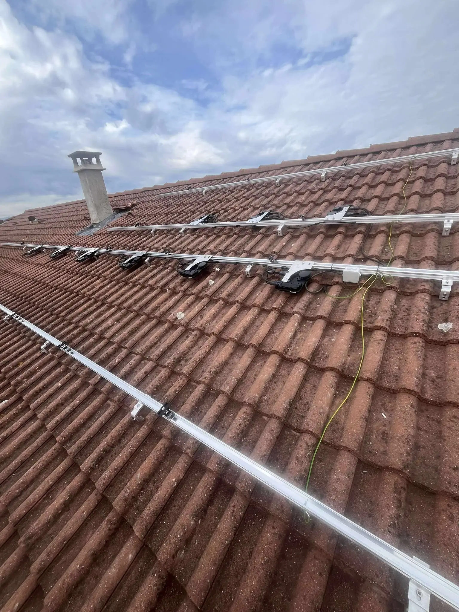 Structure pour panneaux photovoltaïques - Marque : K2 SYSTEMS - Garantie : 12ans