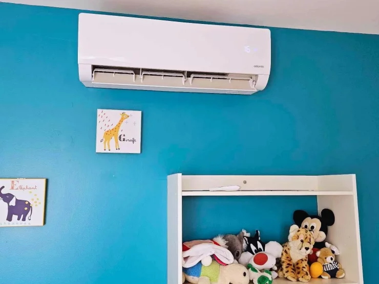 Installation d'une climatisation dans une chambre