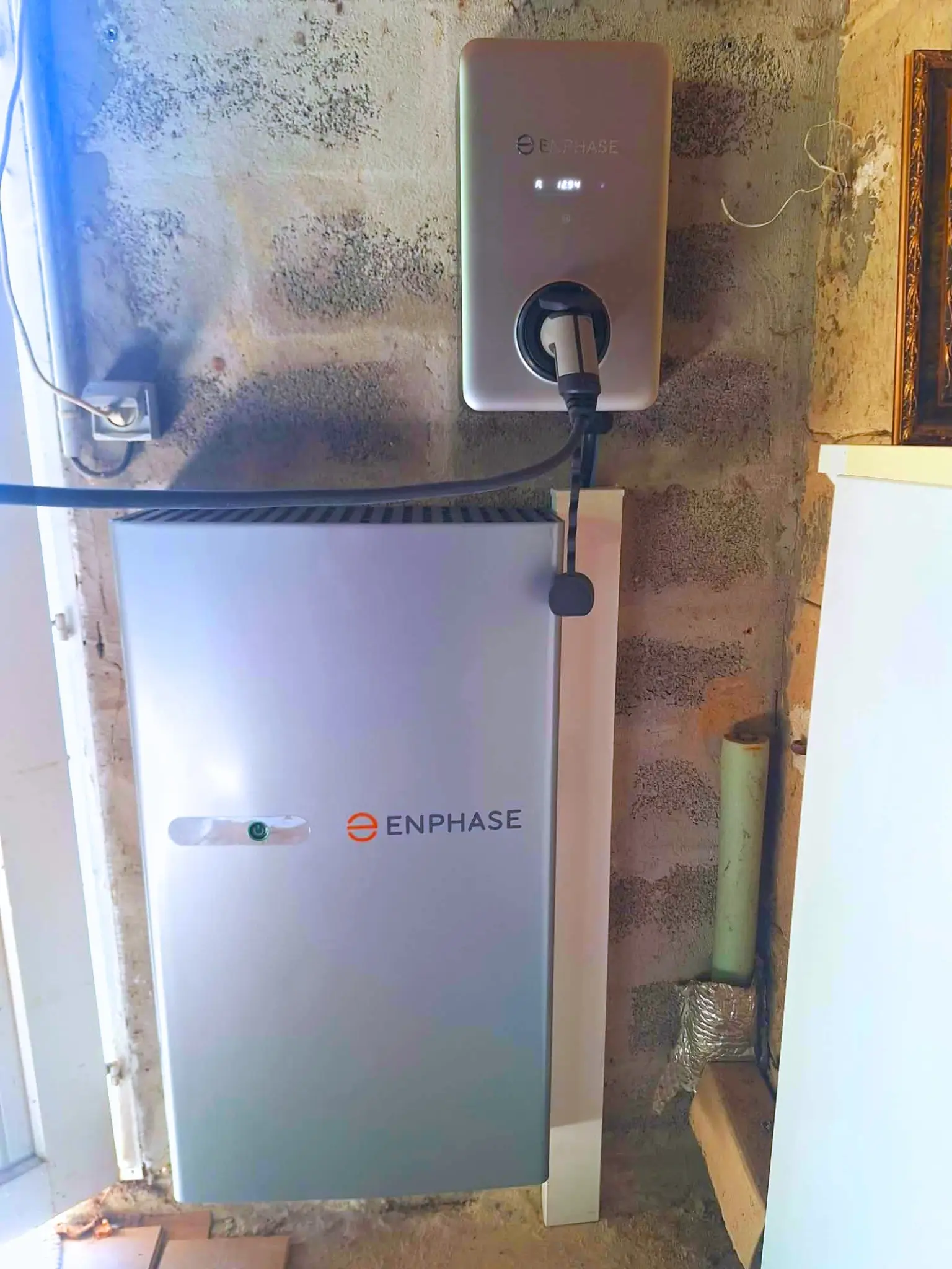 photo de la betterie enphase : Kit solaire Enphase