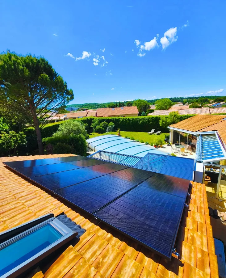 autre prise des panneaux | Kit solaire Enphase