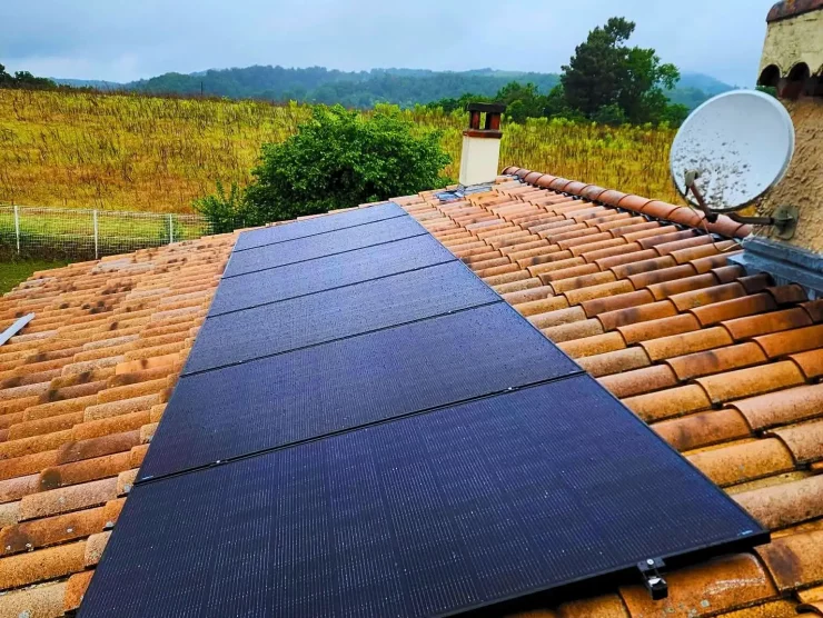 Panneau Solaire Photovoltaïque à Génissieux