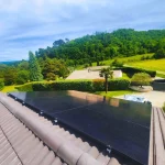 Photo en gros plan des panneaux photovoltaïque | Installation de panneaux solaire pour particuliers