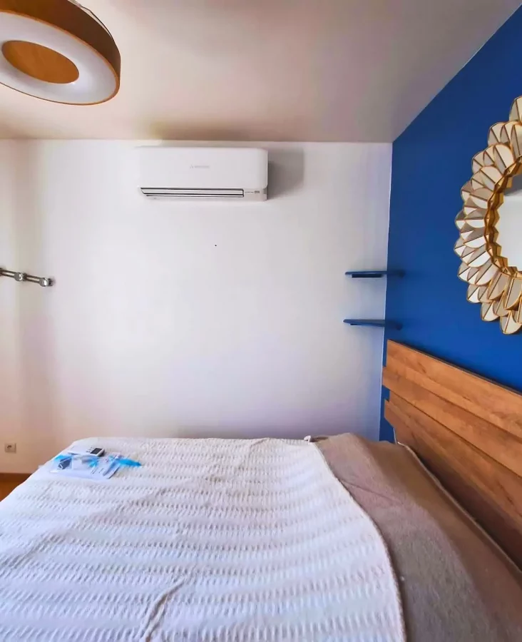 Climatisation dans une chambre