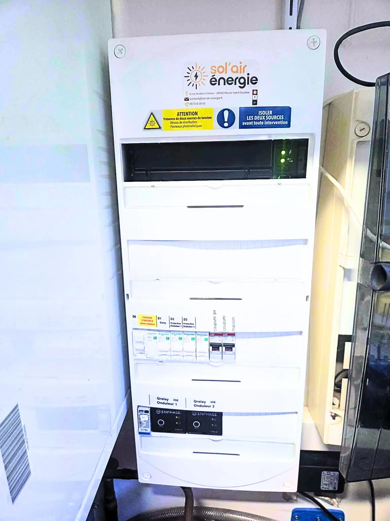 compteur d'électricité mis aux normes