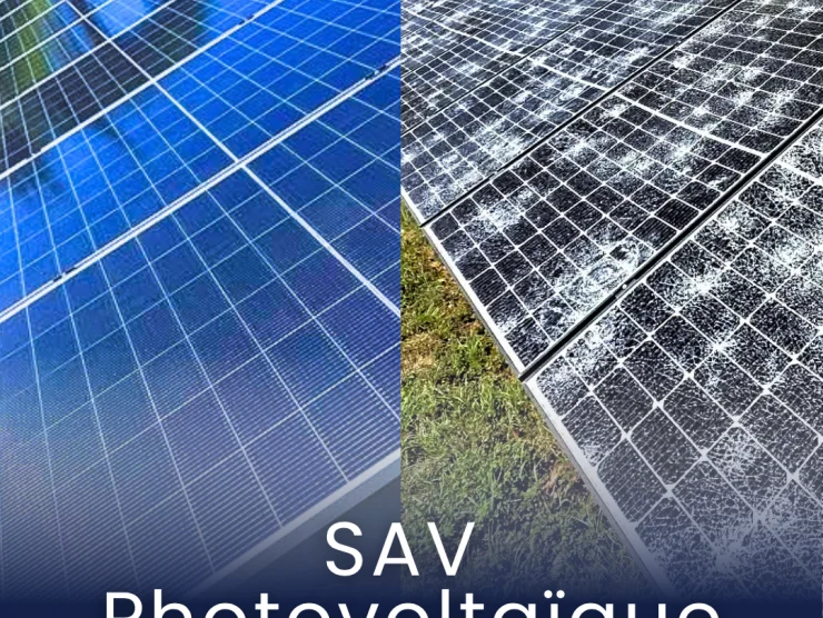Avant/Après de l'intervention réalisée par Sol'Air Energie sur un sinistre photovoltaïque